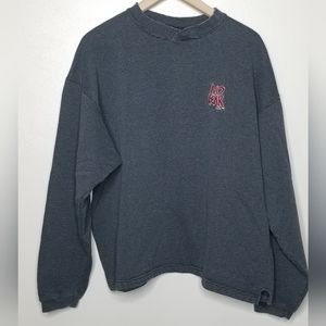 Vintage 90s No Fear Long Sleeve T Shirt/Sweet Shirt X-Large